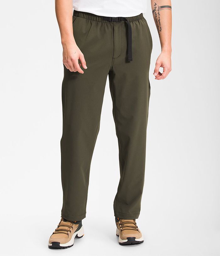 The North Face Mens Pants Tech Easy 061PDLKWC - Olive